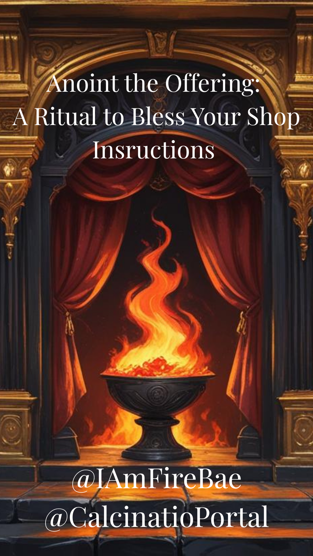 Anoint the Offering: A Ritual to Bless Your Shop